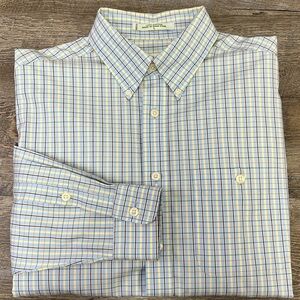 Orvis Men’s Long Sleeve Button Down Shirt Size Large